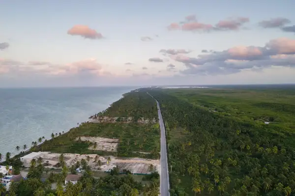 Aerial view of Telchac Puerto