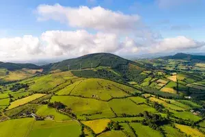 Tipperary fields, Ireland