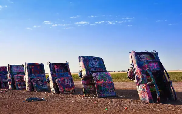 Painted Cars at Cadillac Ranch