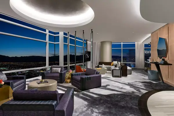 The SKYVILLAS at ARIA Living room