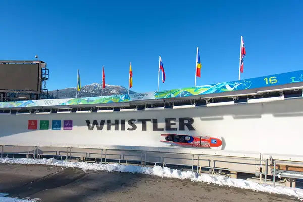 Bobsledding at Whistler