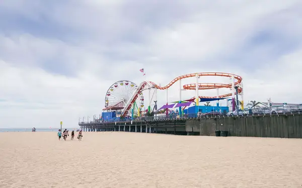 Santa Monica Pier in California