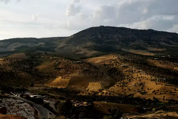 Mountain landscape of Fes
