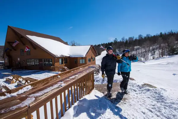 Skiing and Snowboarding at Titus Mountain Family Ski Center in Malone- Adirondacks Region