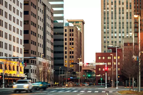 Oklahoma City downtown.