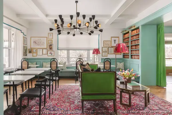 Dining area in a hotel