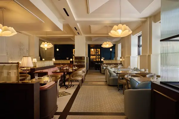 Dining room in a restaurant