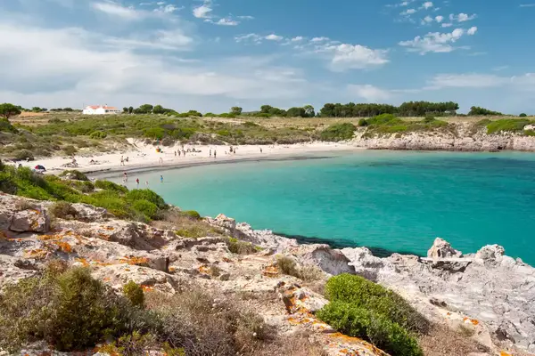 La Bobba beach, Carloforte, St Pietro Island, Sulcis Iglesiente, Carbonia Iglesias, Sardinia, Italy, Europe