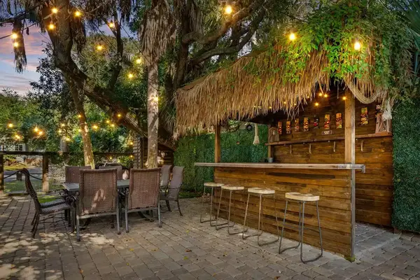 Backyard bar in Blackbeard