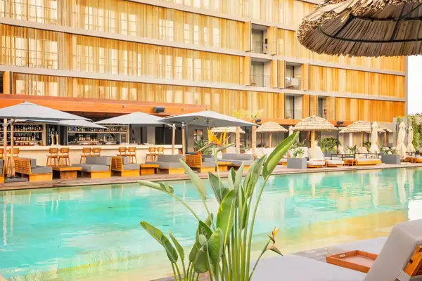 Pool at Oku Ibiza hotel