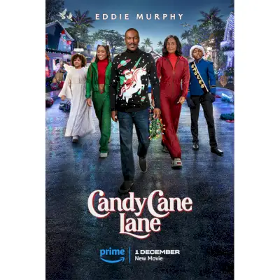 candy cane lane movie poster