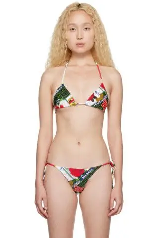 White Kauai Bikini Top