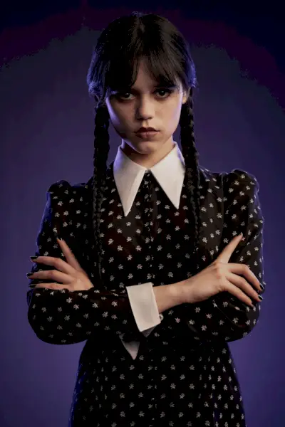 wednesday jenna ortega as wednesday addams in wednesday cr matthias clamernetflix © 2022