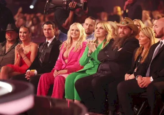 brittany aldean, brendan mcloughlin, miranda lambert, morgane stapleton, and chris stapleton