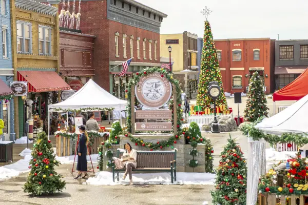 hallmark christmas town movie