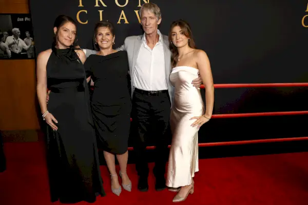 los angeles premiere of a24s the iron claw red carpet