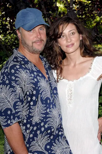 los angeles, ca july 10 actor william petersen l and his wife gina cirone peterson attend the hancock park historic preservation benefit block party at a private residence on july 10, 2005 in los angeles, california photo by stephen shugermangetty images
