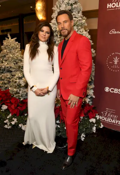 cbs presents a home for the holidays at the grove red carpet