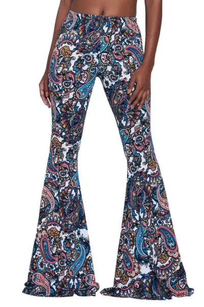 Paisley Bell Bottoms