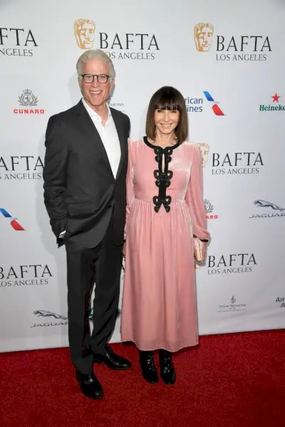 los angeles, california january 04 ted danson and mary steenburgen attend the bafta los angeles tea party at four seasons hotel los angeles at beverly hills on january 04, 2020 in los angeles, california photo by daniele venturelligetty images