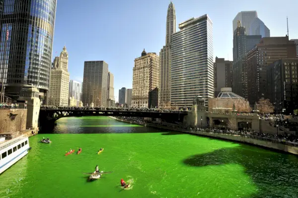 green felt three leaf clover with stitched border for st patrick
