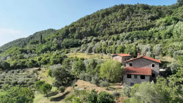 podere camposasso, greve in chianti, tuscany, italy, on july 26, 2023
