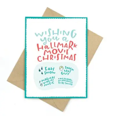 Hallmark Christmas Movie Holiday Card