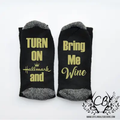 Hallmark Christmas Movie Socks