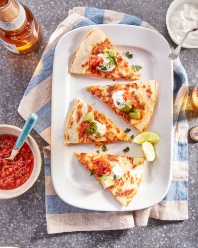 chicken quesadillas