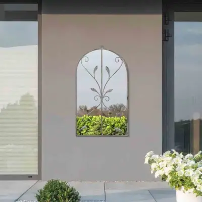 MirrorOutlet Arcus Outdoor Garden Mirror