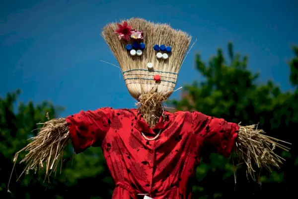 how to make a scarecrow