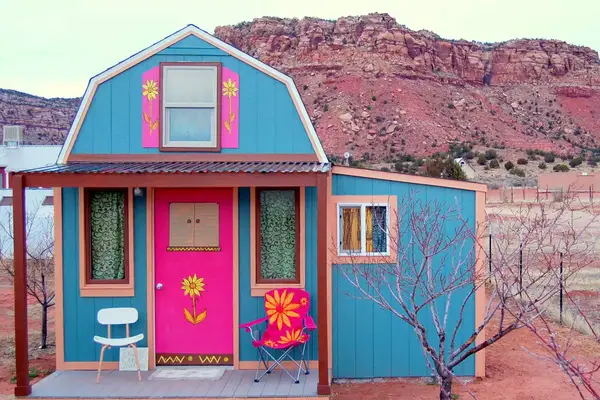 Tiny house rental available on Airbnb