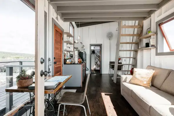 Tiny house rental available on Airbnb