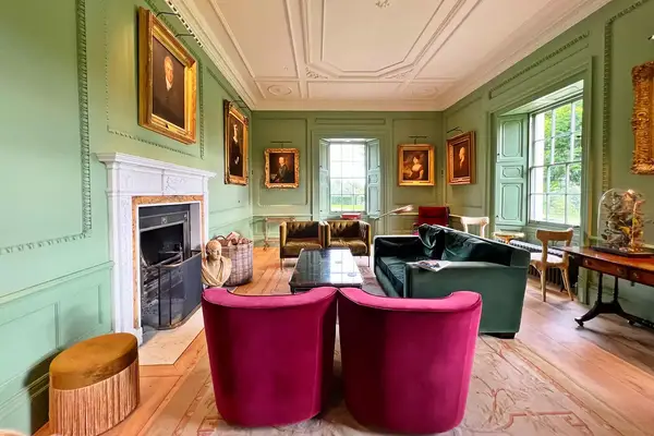 The living room at The Newt in Somerset 