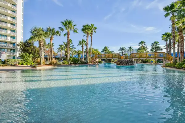 View of the pools at The Palms of Destin Resort & Conference Center