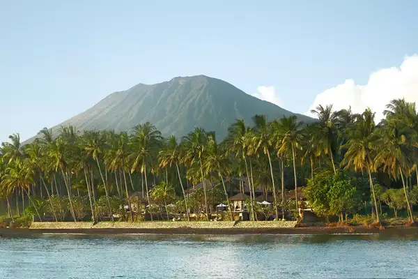 Spa Village Resort Tembok Bali from the water