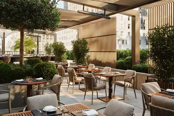 The Garden Terrace at Aman New York