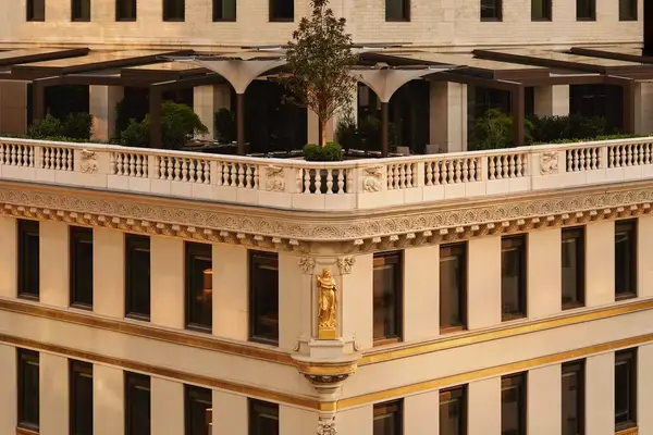 The exterior of Aman New York