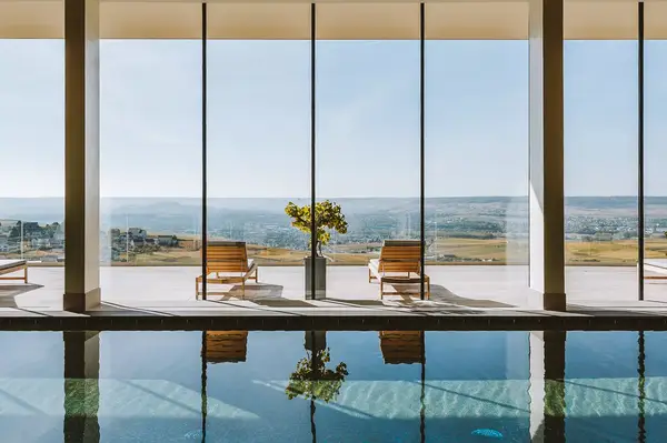 pool at Royal Champagne Hotel