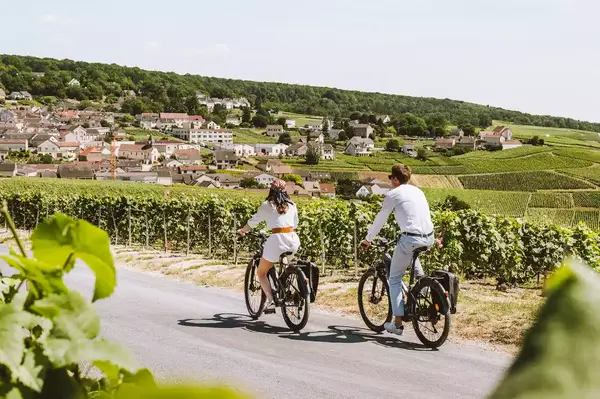 bike riding at Royal Champagne Hotel