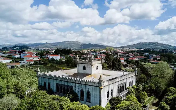 Santa Marta de Portuzelo Castle in Santa Marta de Portuzelo, Portugal