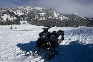Snowmobiling in Jackson Hole 