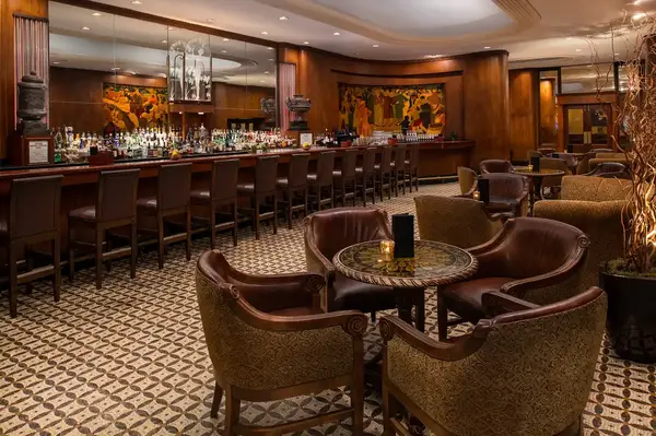 a bar at The Roosevelt New Orleans