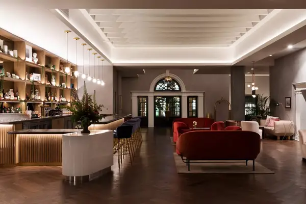 Bar at The Guild hotel in San Diego