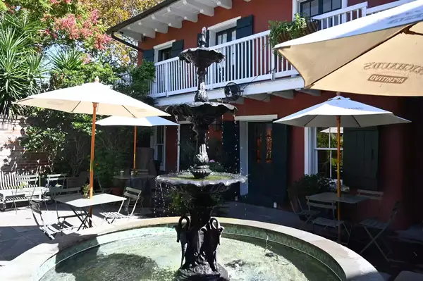 The Celestine courtyard 