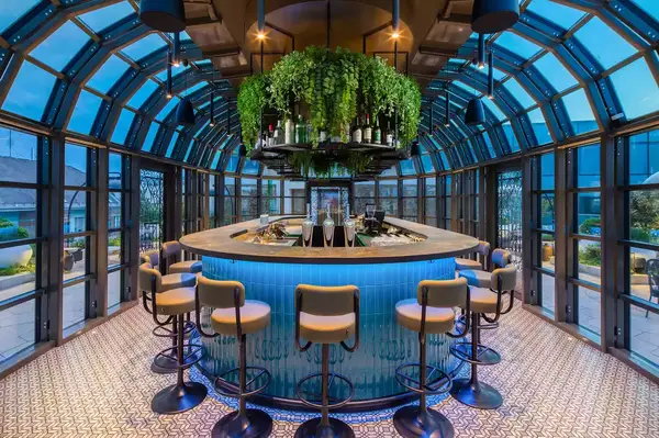 bar at Kimpton Bem Budapest