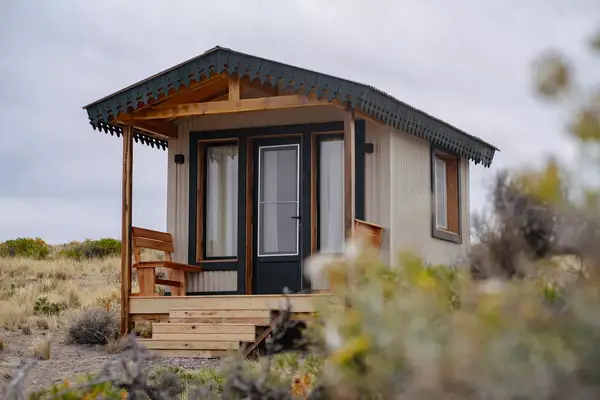 A guest cabin in Patagonia