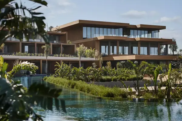 A pool at a resort in Turkey