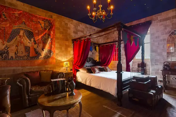 A bedroom at the The Wizard