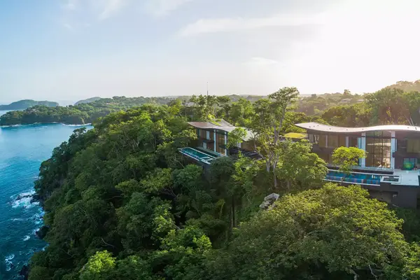 Aerial view of Four Seasons Resort Costa Rica at Peninsula Papagayo